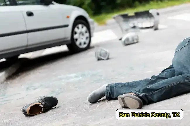 Wrongful death attorney graphic for San Patricio County, Texas near Odem