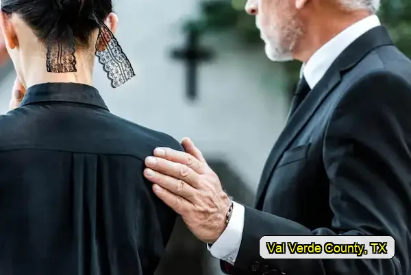 Wrongful death attorney graphic for Val Verde County, Texas near Val Verde Park